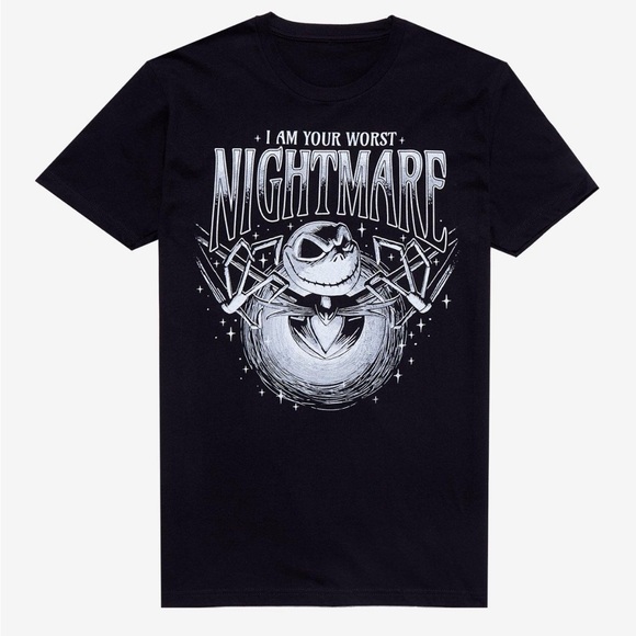 NWT The Nightmare Before Christmas Jack Worst Nightmare T-Shirt Size Small - Picture 1 of 6